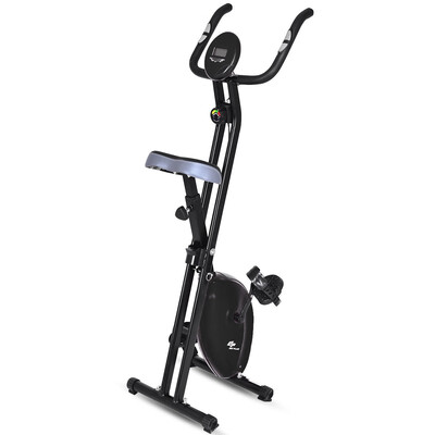 

Resistance Adjustable Folding Magnetic Exercise Bike-Black