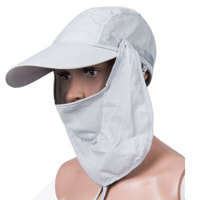 

SUNSIOM Unisex Outdoor Sport Fishing Hiking Hat UV Protection Face Neck Flap Man Sun Cap