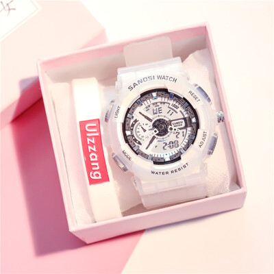 

Ins Watch Girls College Style Middle School Girls Korean Simple Uzzang Jelly