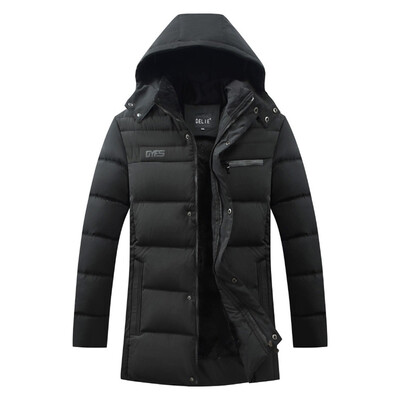 

Toponeto Mens Winter Zipped Warm Tracksuit Casual Long Sleeve Outwear Coat