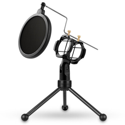 

Yanmai PS-3 top selling microphone holder tripod stand with pop filter