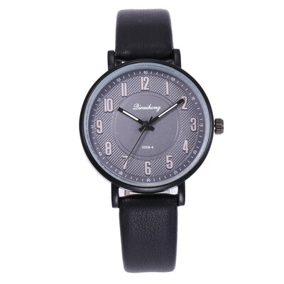 

Micro-commercial source new fashion couple belt watch men