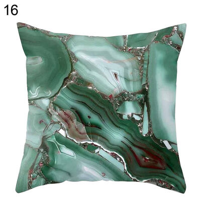 

Colored Stone Double Sided Throw Pillow Case Cushion Cover Bed Sofa Car Decor