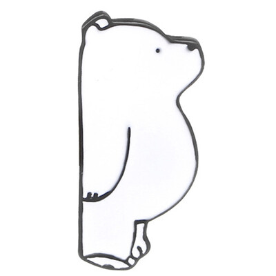 

Exquisite Life Essential Brown Bear Panda Polar Bear Animal Brooch 22-31cm