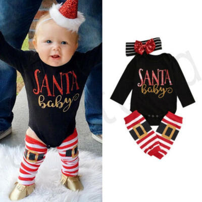 

Lovely Infant Baby Girl Clothes Jumpsuit Romper Bodysuit Headband Outfits Set