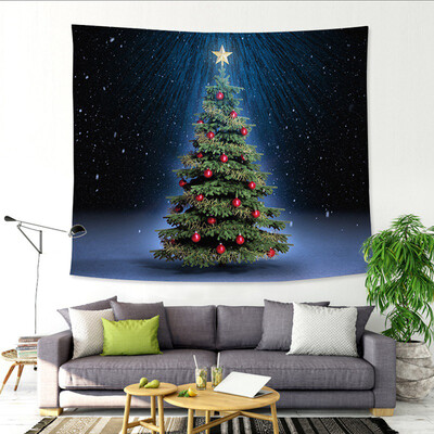 

Toponeto Xmas Art Home Wall Hanging Tapestry Wall Ornamentation Christmas Wall Decor