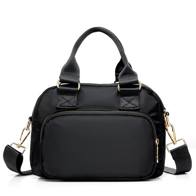 

Simple handbag lady bag Korean version fashionable nylon one-shoulder bag portable waterproof oblique Bag Canvas Bag