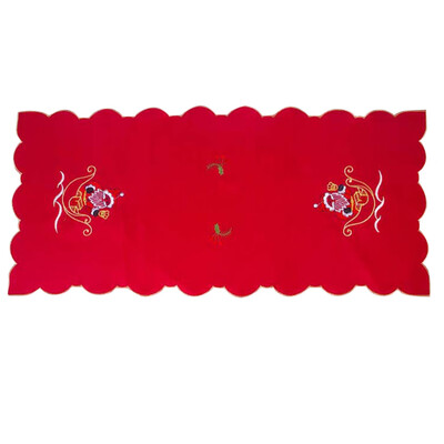 

Tailored 1PC Bowl Fork Placemat Mat Decoration Home Party Christmas Dining Table A