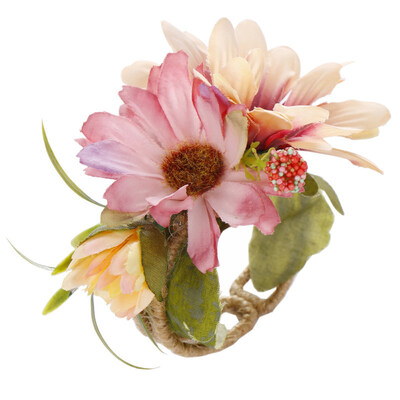 

Artificial Flower Twine Wristband Bracelet Wedding Garland Photography Decor