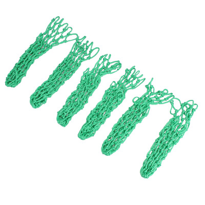 

6pcs Green Billiard Pool Snooker Table Nylon Mesh Net Bags Pockets Club Kit