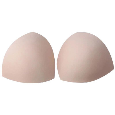 

Womens Bra Pads Removable Bra Inserts Triangle Shape Sponge Breathable Bikini Pad Swimsuit Cups Yoga Sport Swimwear Bra Pads