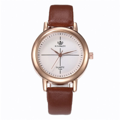 

Womens fashion simple meridian quartz belt wrist