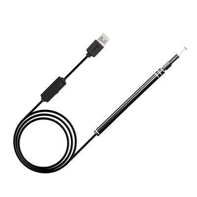 

USB Ear Cleaning Endoscope Visual Earpick With Mini Camera Ears Spoon Cleaning Tool 6 Adjustable LED 2 in 1 Multifunction USB Int