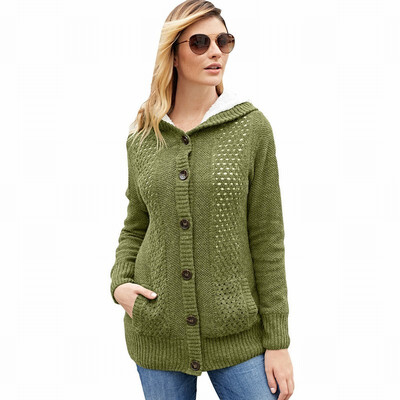 

Cardigan Sweater Jacket womens Single Breasted Cardigan