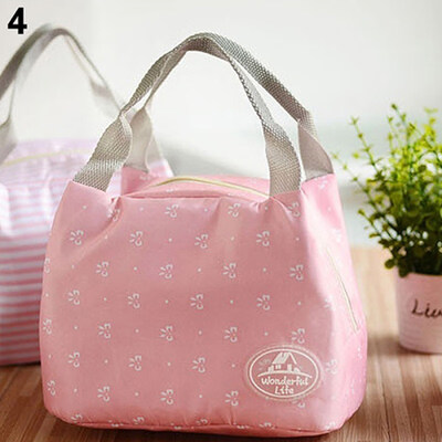 

Portable Thermal Insulated Lunch Container Box Storage Bag Picnic Totes Pouch