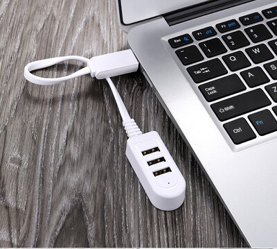 

STONEGO Portable Data Hub 3-Port USB Extender Cord Charging Power Port for Gaming Controller Mouse Webcam USB Flash Drives