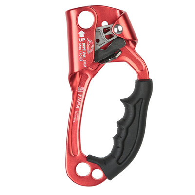 

Outdoor Rock Climbing Tree Rescue Climbing Right Hand Ascender Clamp Grasp D