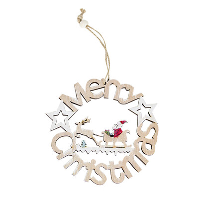 

Tailored DIY Wooden Pendant Ornaments for Christmas Tree&Party Decorations