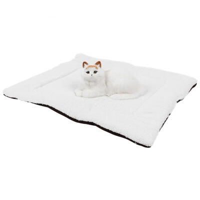 

Greensen Brown  Size Pet Mat Puppy Sleeping Mat for Dog Cat Both Sides Available