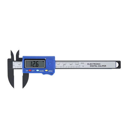 

〖Follure〗100mm LCD Digital Electronic Carbon Fiber Vernier Caliper Gauge Micrometer