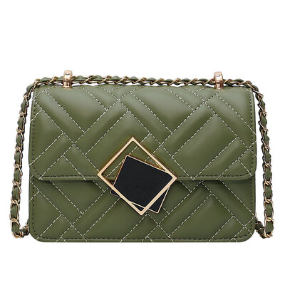 

Small bag female 2019 spring&summer new wave simple small ck net red slung small bag texture wild fashion small square bag