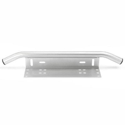 

Universal Auto Front Bumper License Plate Lamp Bracket Aluminium Bull Bar Style Holder For Driving Light