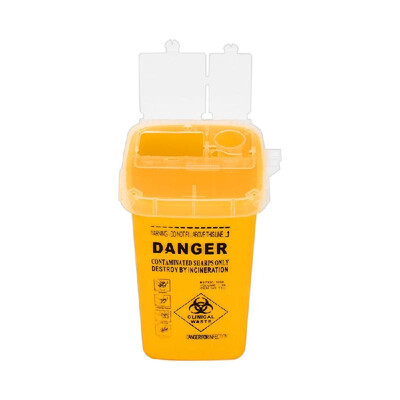 

Tattoo Waste Box Medical Waste Bin Needle Waste Box Trash Container with Lid