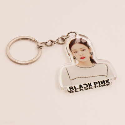 

Kpop Blackpink Keychain Acrylic Key Chain Keyring Key Tags Bag Purse Phone Pendant