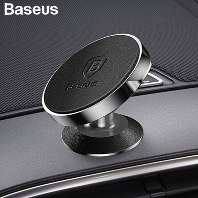 

Baseus Car Phone Holder Magnetic Air Vent Mount Mobile Smartphone Stand for Iphone X Samsung S9 HuaWei ViVO leather Style