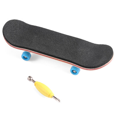 

Wooden Tech Deck Finger Skateboard