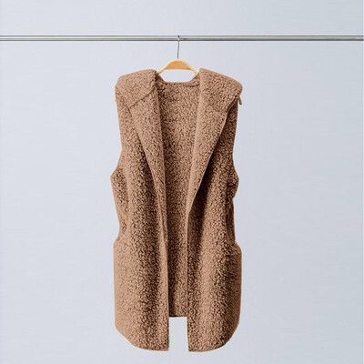 

Roseonmyhand Womens Vest Winter Warm Hoodie Outwear Casual Coat Jacket