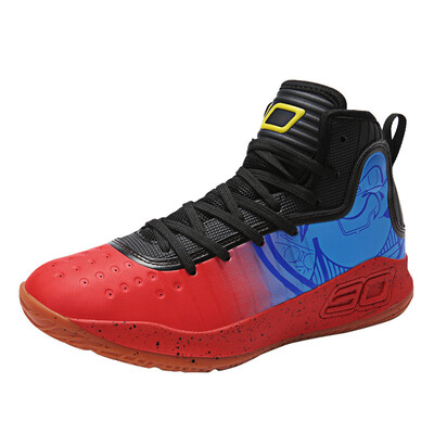 

Basketball shoes mens high boots shoes sneakers breathable wear-resistant anti-slip sports shoes
