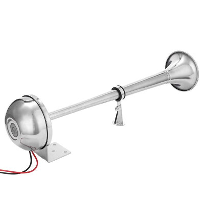 

180dB Boat Trumpet 12V24V Electric Single Air Horn Marine Stainless Steel For Boat Yacht Car Truck