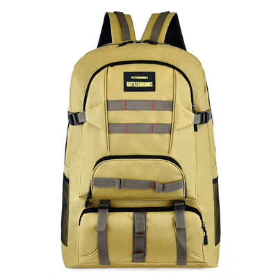 

Large-capacity wear-resistant waterproof nylon cloth shoulder bag Multi-purpose backpack male outdoor mountaineering travel bag
