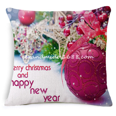 

Siaonvr Merry Christmas Decoration Festival Pillow Case Cushion Cover