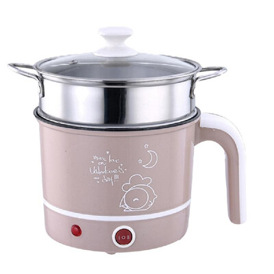 

18L Capacity Mini Electric Cooking Pot Rapid Noodles Cooker Stainless Steel Food Grade Electric Skillet