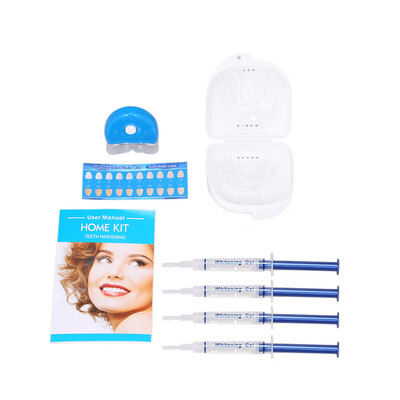 

Oral Hygiene Tooth Whitener Bleaching System Teeth Whitening Gel Dental Trays Care Whitening Home Kit