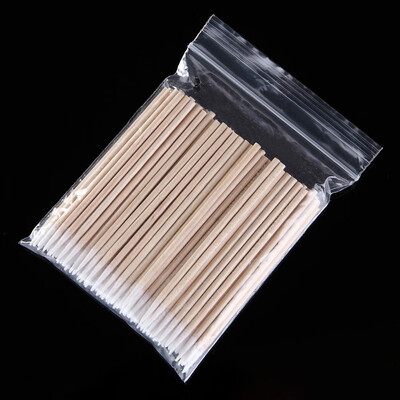 

〖Follure〗100pcs Permanent Makeup Cotton Pointed Swab Medical Cure Health Makeup Stick