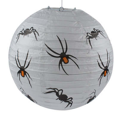 

New Halloween Paper Pumpkin Witch Spider Hanging Lantern Light Lamp Party Decoration Funny Gift