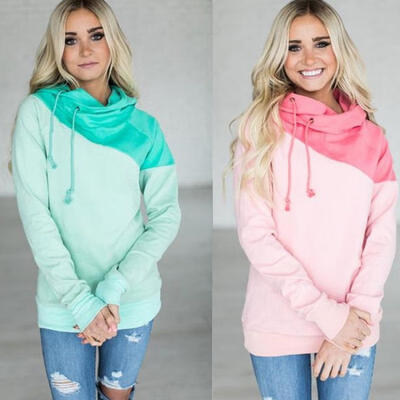 

Women Sweatshirt Casual Pullover Tops Coat Ladies Hoody Hoodie Sweater Hooded