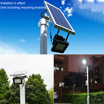 

Siaonvr Solar Flood Light 54 LED 6W Outdoor Solar Light Waterproof Safety Light