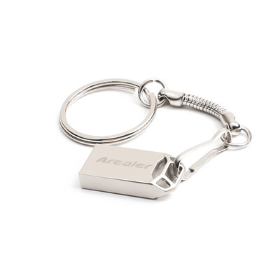 

Arealer USB Flash Drive USB30 Mini Portable U Disk 64GB Pendrives Car Pen Drive for PC Laptop Silver