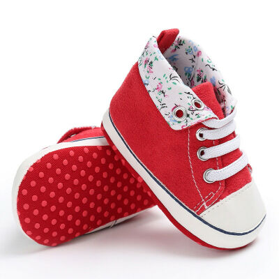 

0-9M Baby Girl Anti-slip Soft Sole Crib Shoes Newborn Prewalkers Cute Shoes