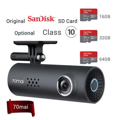 

Original 70mai Car DVR Cam 1080HD Night Vision Dash Cam WiFi Car Camera Auto Recorder G-sensorEnglish Voice Control