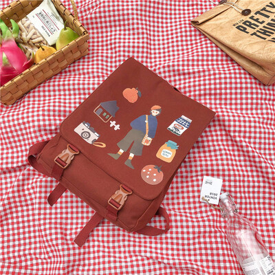 

Schoolbag Girl Korean version of ulzzang high school students campus ins Backpack