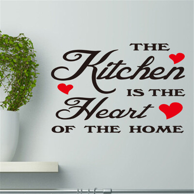 

〖Follure〗Kitchen Beautiful Poem Removable Wall Sticker Bedroom Backdrop Art Decal DIY