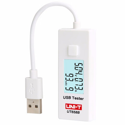 

UNI-T UT658 UT658B USB Tester Mobile Phone Notebook Mobile Power Safety Monitor 30V-90V00A-30A