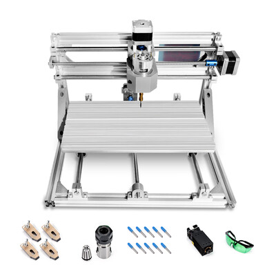 

CNC3018 with ER11 Mini Laser Engraving Machine Wood Router