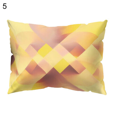 

Multicolor Flower Lemon Note Pillow Case Sofa Bed Car Cafe Decor Cushion Cover
