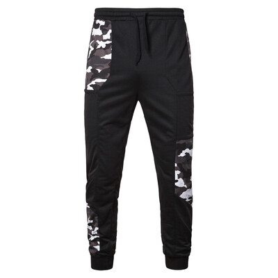 

Tailored Fashion Mens Casual Sports Elastic Belt Pants Printing Sweat Trouser Top Pants